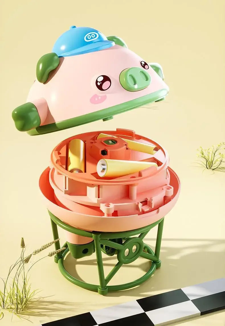 Tumbler Pig Walking Tightrope for Children