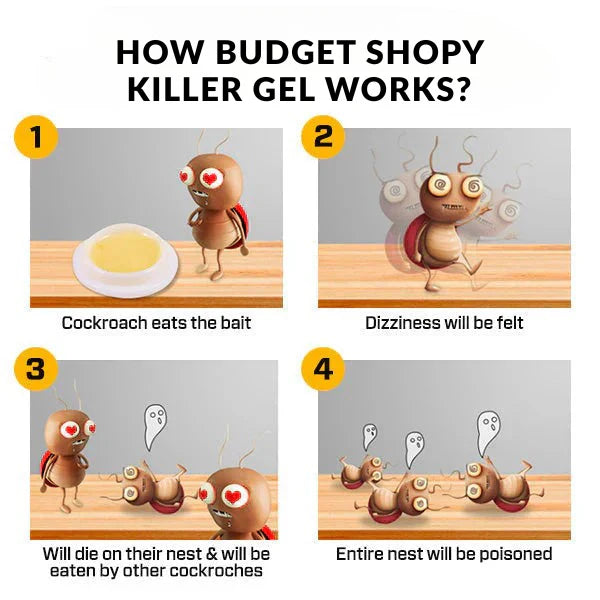 Cockroach Killer Gel (Pack of 2)
